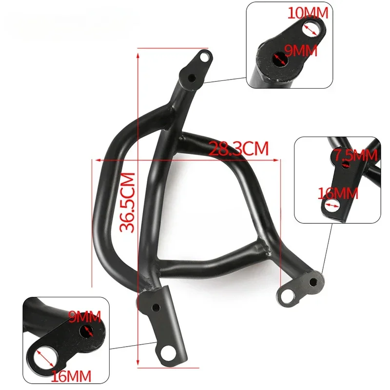 دراجة نارية محرك الوفير الحرس تحطم القضبان المتزلجون حماية لهوندا CB650R 2019 2020 2021 2022 2023