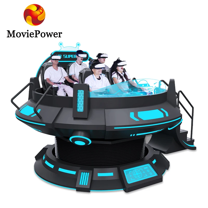9D Entertainment Machine VR UFO Flight Simulator Virtual Equipment Simulation Experience Large Arcade Video Game VR Game Machine