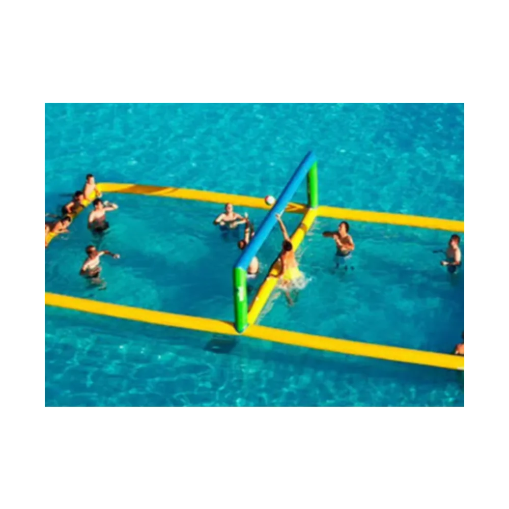 Best PVC volleyball water inflatable, inflatable floating volleyball court, inflatable volleyball court pool for sale