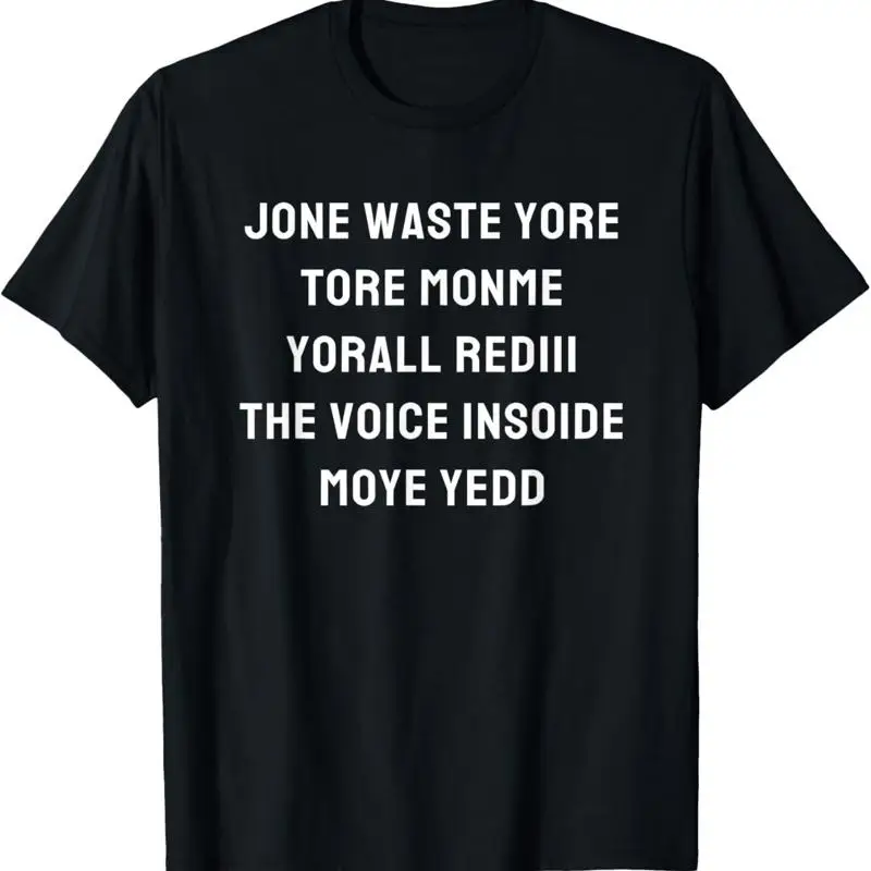 JONE WASTE YORE Funny I Miss You Toye Monme T Shirt
