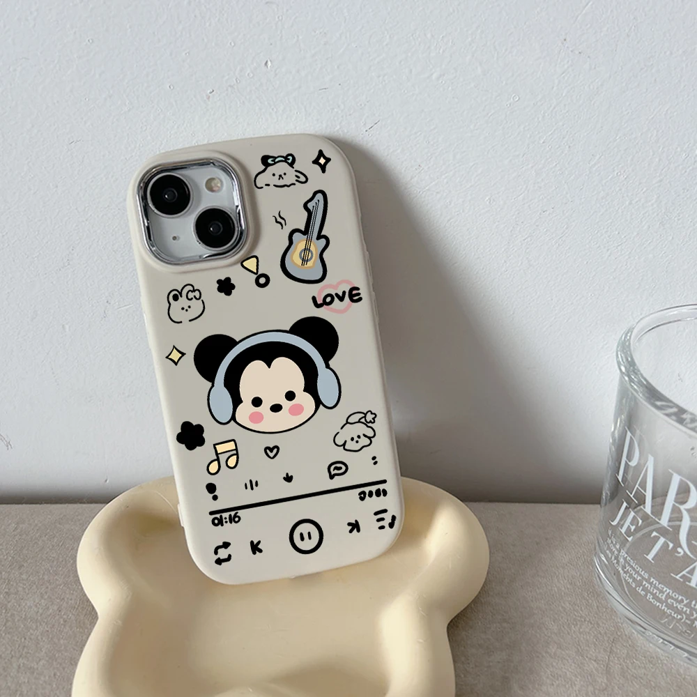 Coque de téléphone Cartoon Minnie, coque pour Xiaomi Mi 12 POCO F5 Bery NDavid Redmi 9C 10 13C K30 K40 K60 Ultra Note 10 12 13 Pro 4G 5G