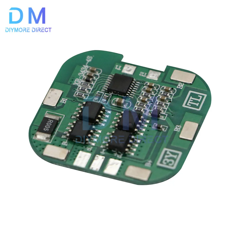 4S 14.8V 20A Peak li-ion BMS PCM Battery Protection Board BMS PCM for 18650 li Battery