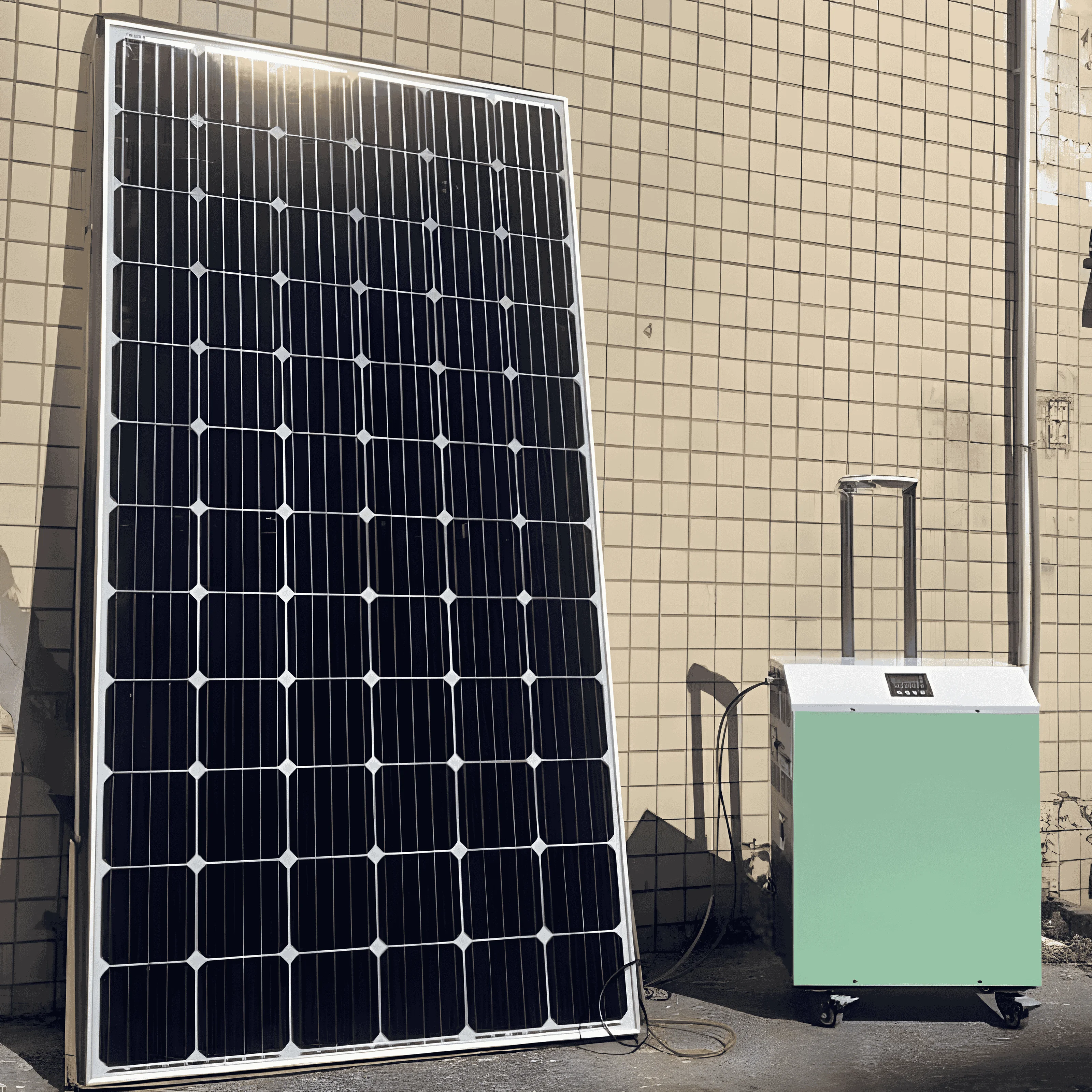 مجموعة مولدات الطاقة الشمسية المحمولة بقدرة 5000 وات، نظام تخزين الطاقة المنزلية، موجة جيبية نقية #5