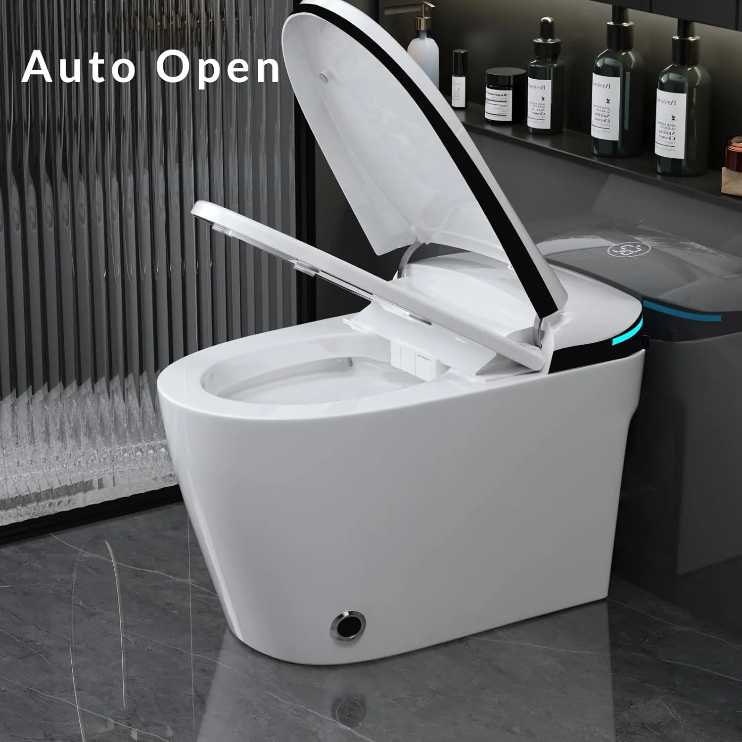 Smart Heated Bidet Toilet System 2
