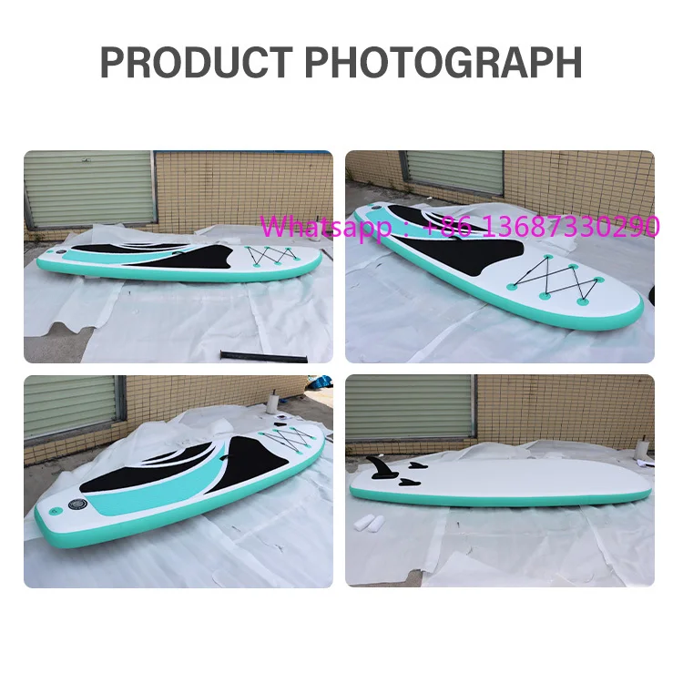 1pcs  Vacation inflatable super portable paddle board with carrying system package