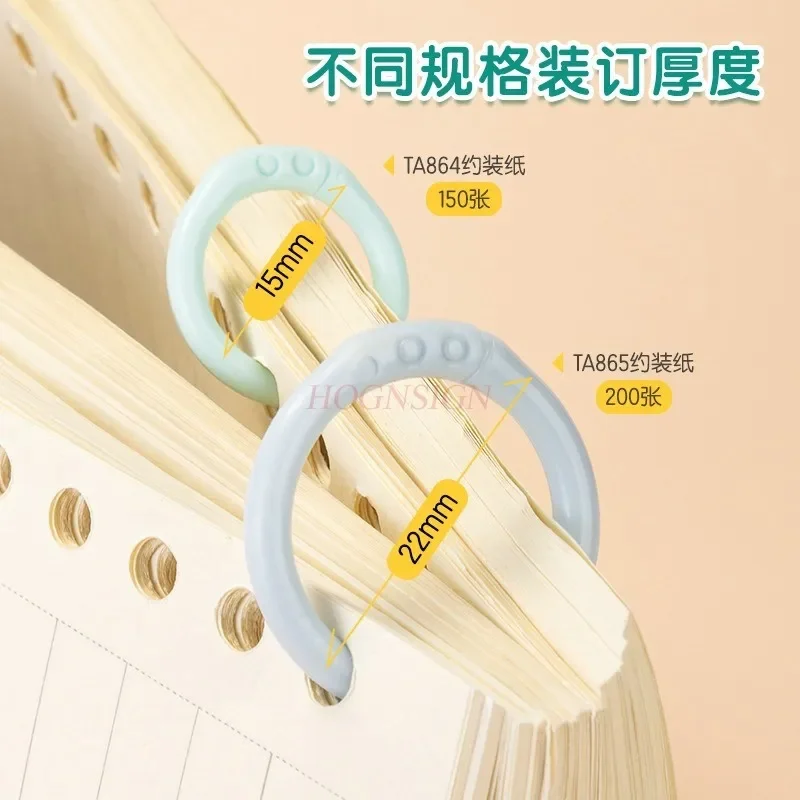 

Цветное кольцо с пряжкой вкладышах, съемное пластиковое кольцо с пряжкой для файлов, переплетное кольцо, зажимное кольцо вкладыш, кольцо катушки