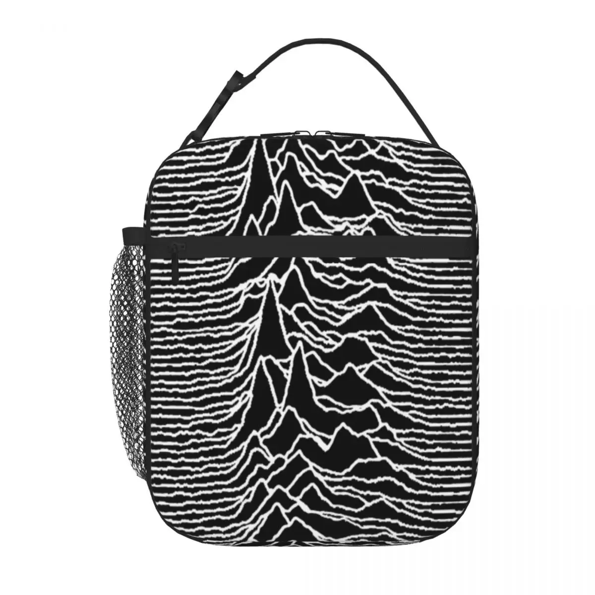 Hot Sale Unknown Pleasures Teen Style Carry Lunch Bag Rv Travel Meal Prep Bag