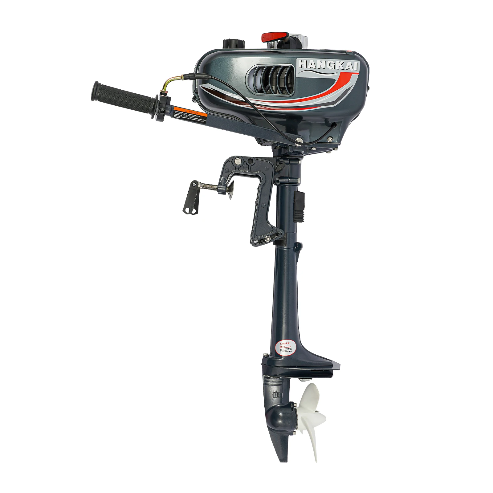 3.5Hp Outboard Motor – 2-Stroke – 5000Rpm – Cdi Ignition – 180 °   Steering – Aluminum Alloy – for Fishing Boat Speedboat – 9.8kg