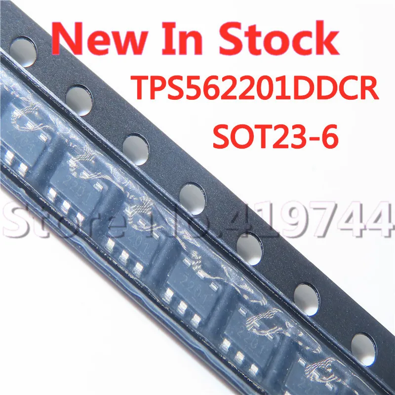 10PCS/LOT Quality 100% TPS562201DDCR TPS562201 2201 SOT23-6 SMD switching regulator chip In Stock New Original