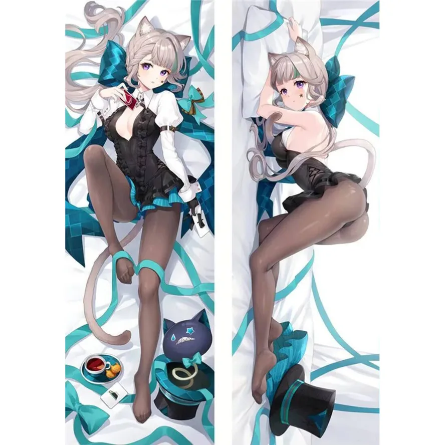 

Lynette Dakimakura Impact Genshin Waifu 2WAY Подушка для тела на петлях ACG Чехол Подарок Аниме Чехлы для подушек Рождество