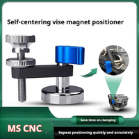 CNC Workpiece Locator Auxiliary Parallel Magnetic Suction Auxiliary Vise Vice Self Centering Vice Vise Magnet Locator Positioner