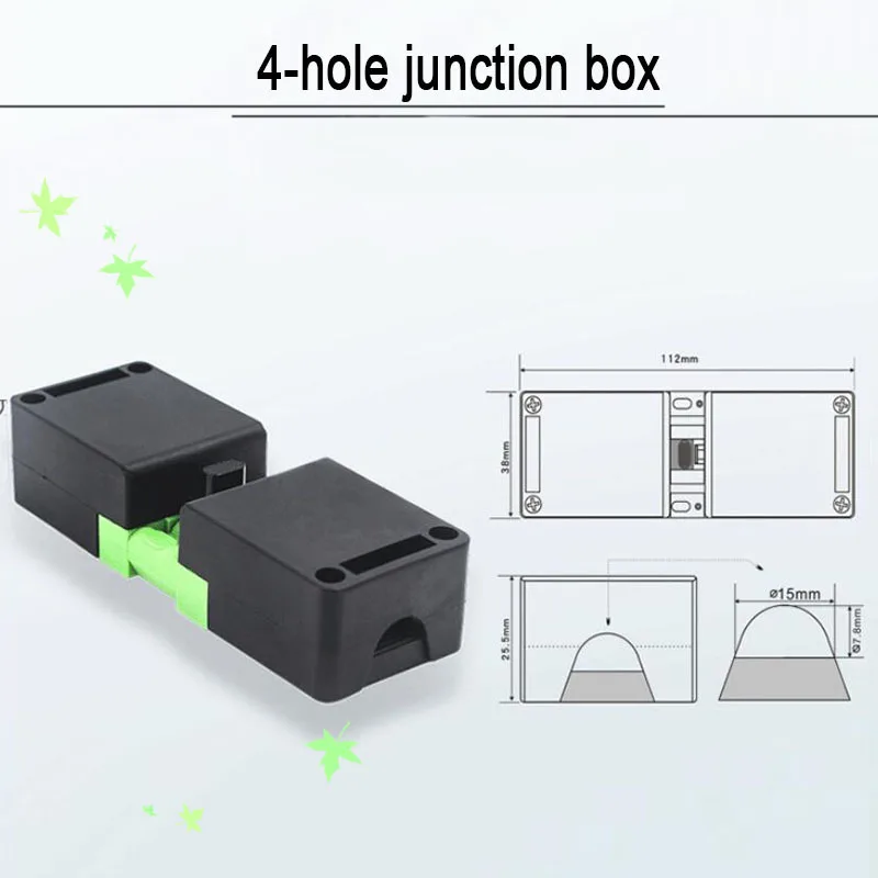 Burner Power Plug Socket 4/6 /7 holes Male Female Terminal box Screw fixing Terminal