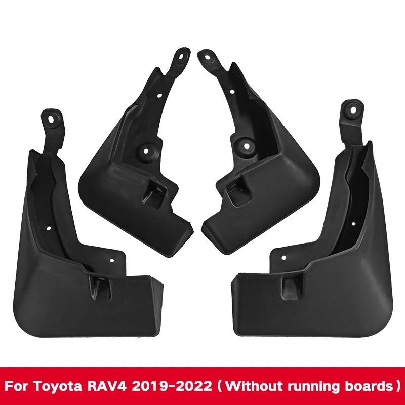 Car Fender Mud Flaps For Toyota RAV4 2019-2023 Hybrid XA50 2022 Splash Guards MudFlaps Front Rear Mudguards  Auto Accessories