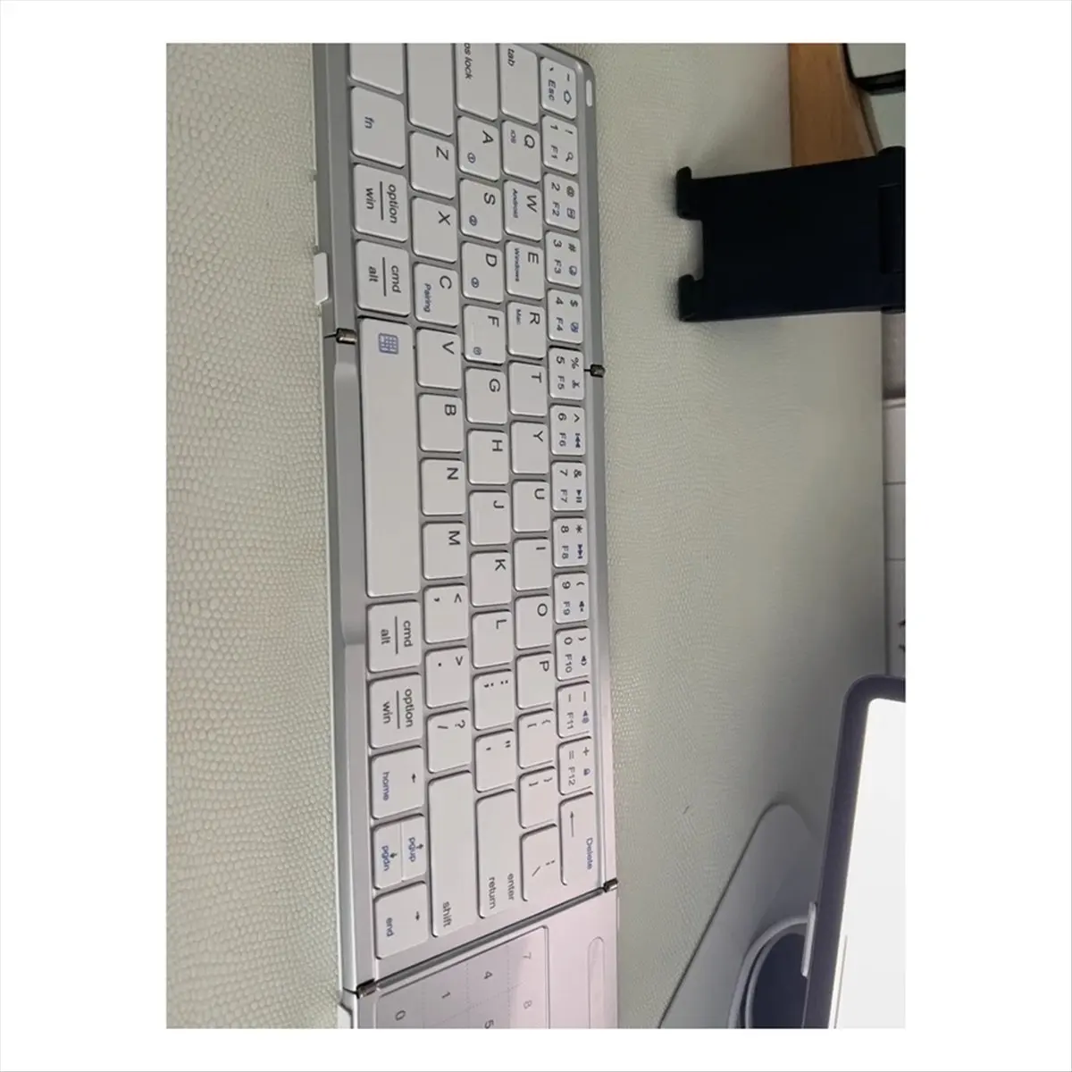 

Складная клавиатура с сенсорной панелью Складная Bluetooth-клавиатура с номером беспроводной клавиатуры Портативная клавиатура Сенсорный телефон