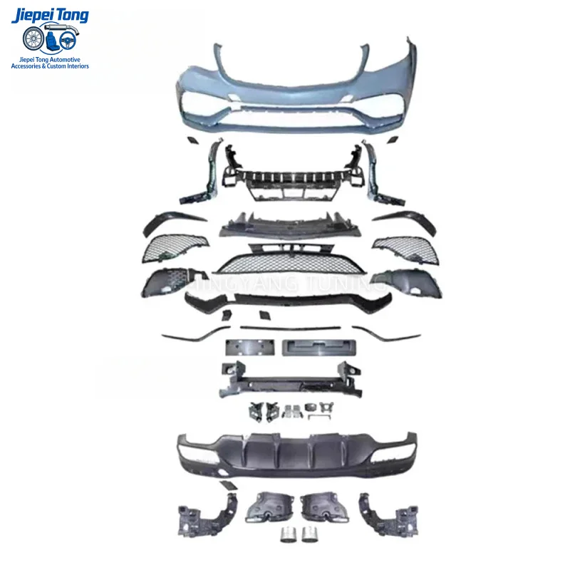 

FOR High Quality 2016-2019 Upgrade GLS63 Facelift Car Bumper Accessories Bodykit GLS Class W166 Sport Body Kit