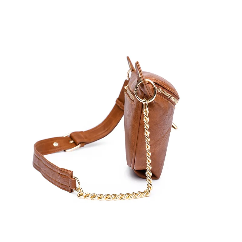 Fashionable women's high quality PU leather handbag for chest shoulder shoulder bag luxury designer women's elegant travel bag