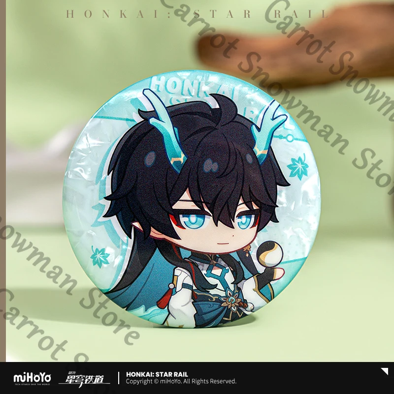 هونكاي: Star Rail Train Tour Adventure Series Q إصدار شارة صفيح إصدار رسمي من إصدار جامعي هدية عيد ميلاد