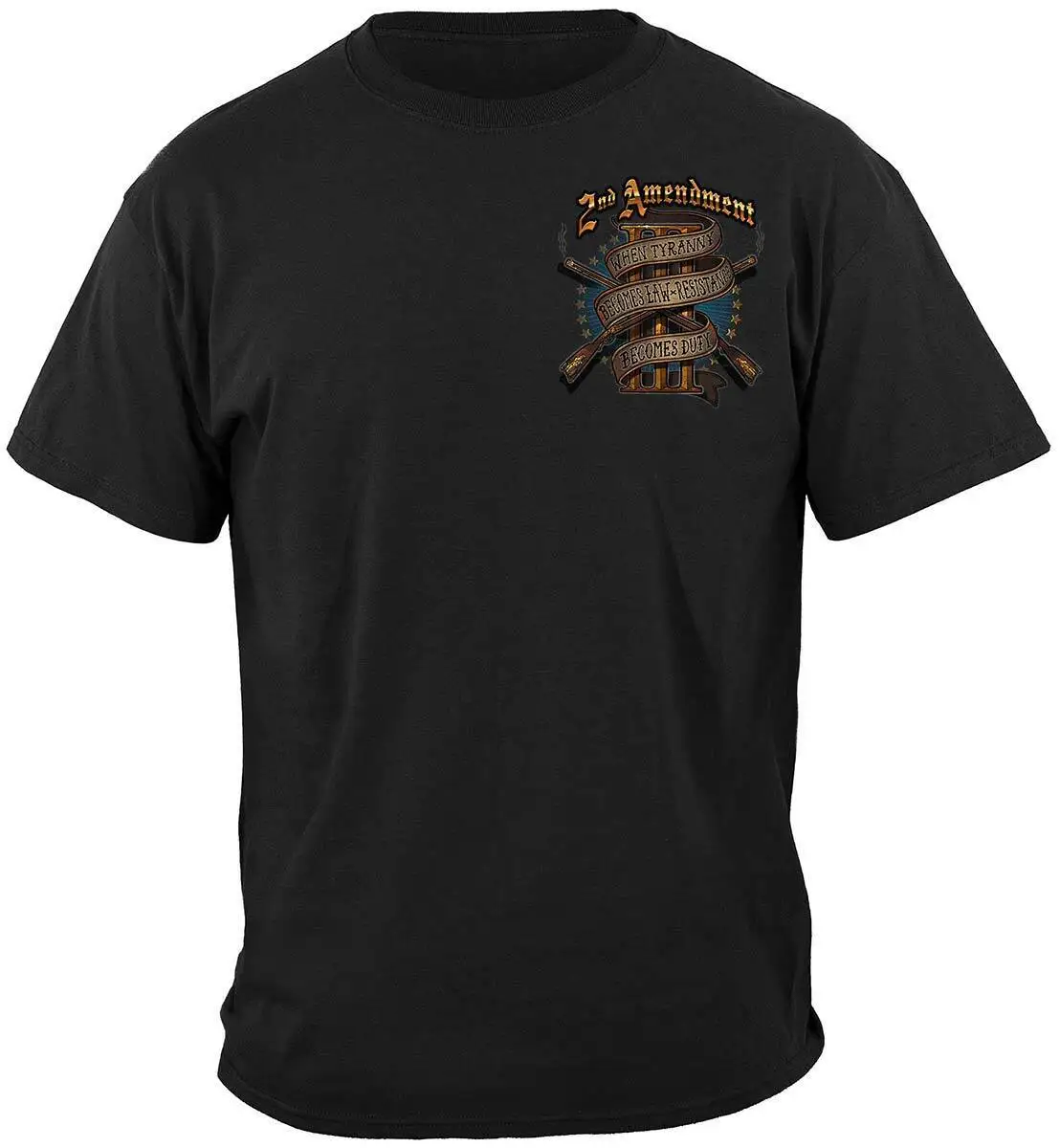 Don't Tread on Me 2A Snake Tattoo 2nd Amendment T-Shirt 100% Cotton O-Neck Short Sleeve Summer Casual Mens T-shirt Size S-3XL
