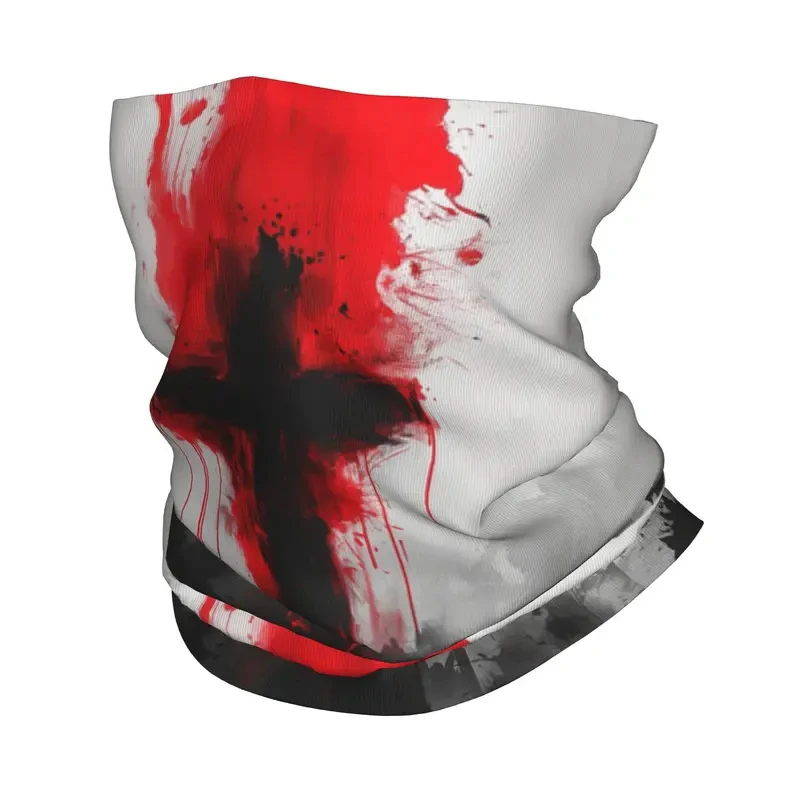 

Christian Religious cross Symbol Bandana Neck Gaiter Printed Mask Scarf Multifunction Balaclava Running Unisex Adult