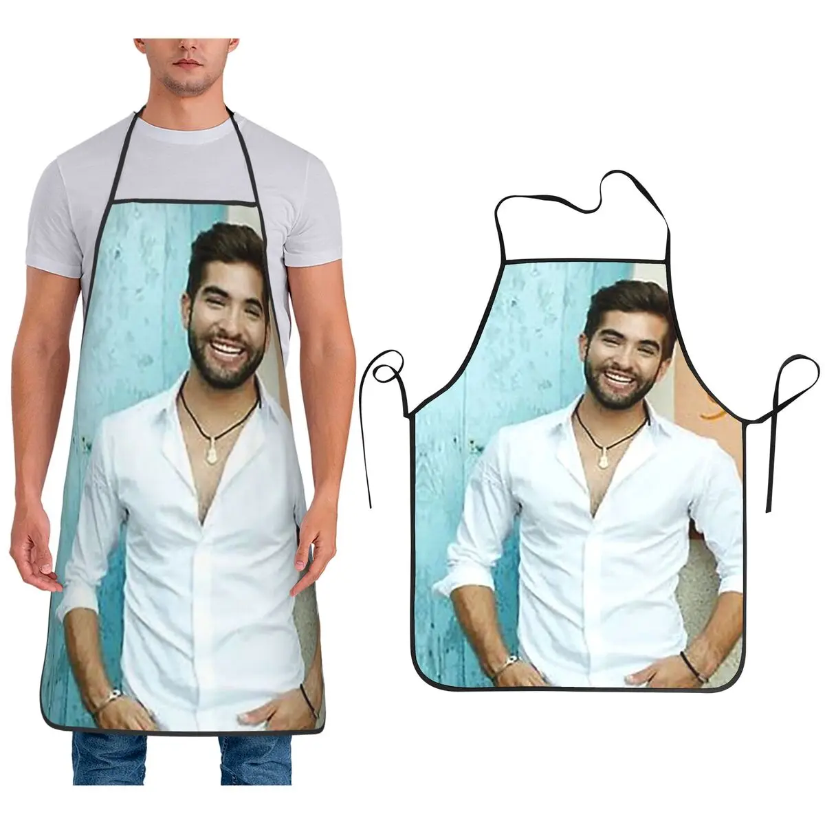 

Фартуки Kendji Girac Gitano, фартуки для шеф-повара, приготовления пищи, выпечки, водонепроницаемый нагрудник, кухонный сарафан для чистки для женщин и мужчин, садоводства