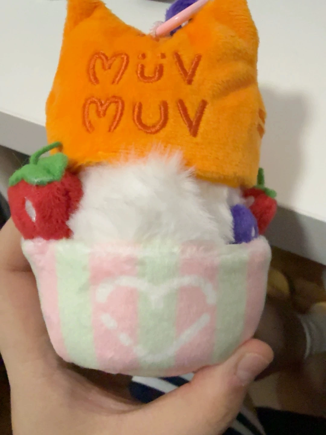 2025 New In Stock Thai Drama 23point5 MilkLove Fanday Muvmuv Keychain 11cm