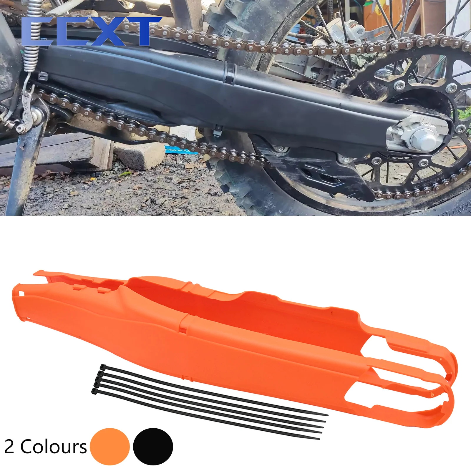 Motorcycle Swingarm Swing Arm Protector For KTM EXC 150 250 300 EXCF 250 350 450 500 XCW150 XCW250 XCW300 XCFW450 2024 Universal