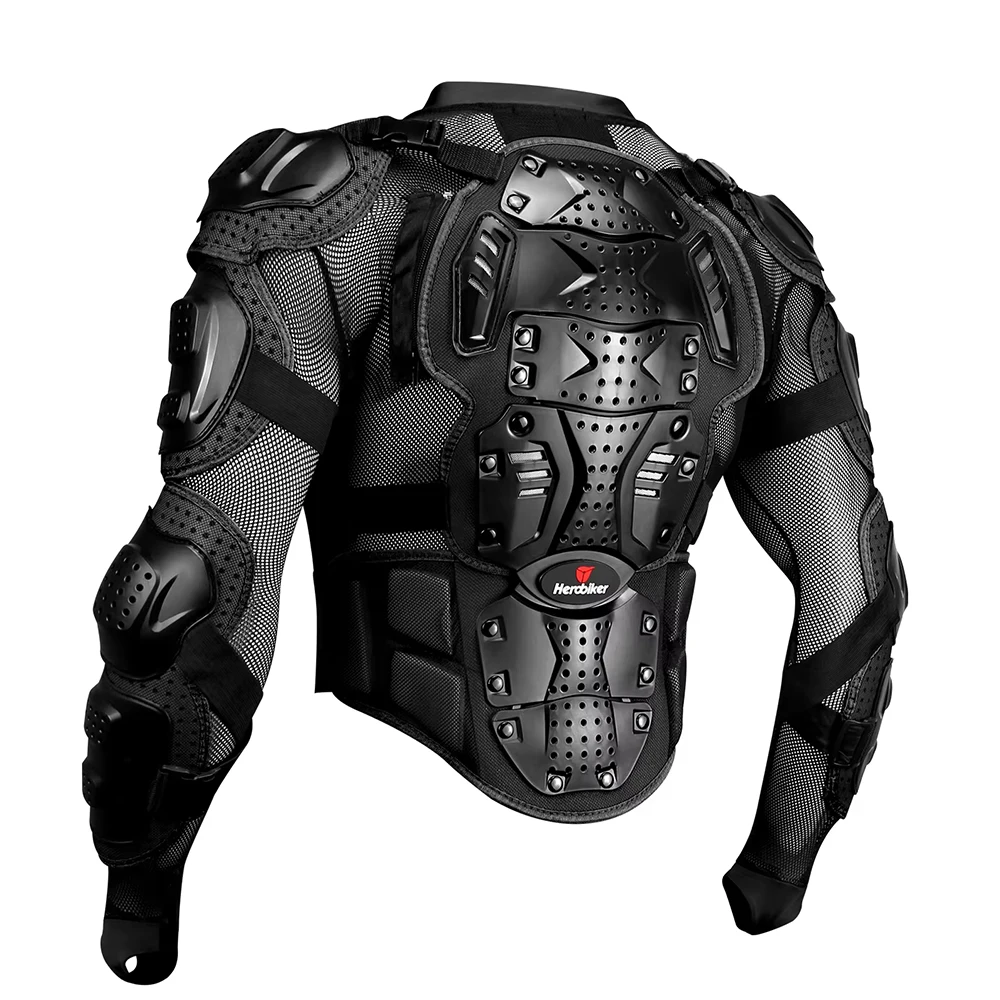 Motocross Jacket Men Body Armor Motorcycle Armor Wear-Resistant Anti-Drop Bicycle Racing Jacket Riding Motorbike Moto Protection
