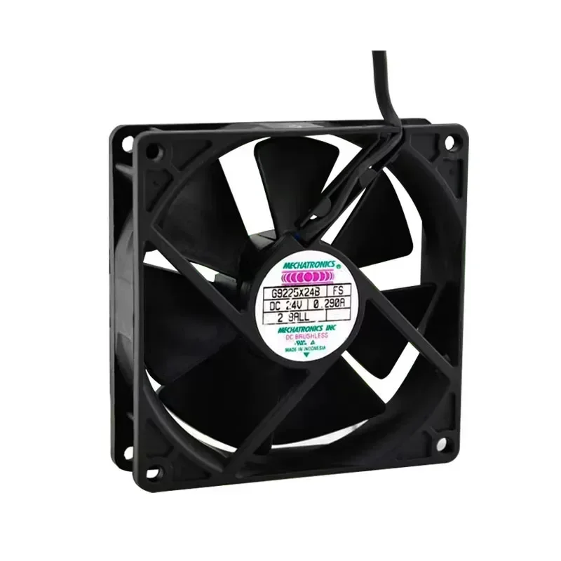Original Imported South Korea G9225X24B 24V 0.290A 9225 Double Ball Bearing High Airflow Cooling Fan for Electronics