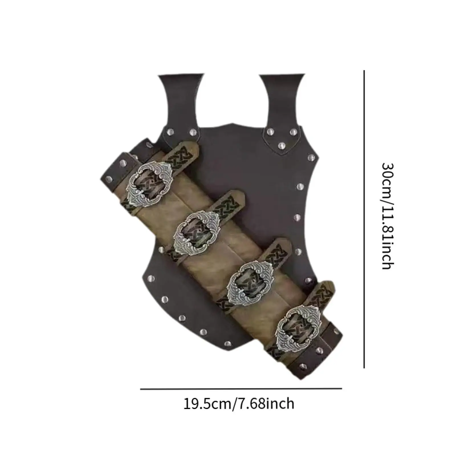 Strumento di fissaggio per fodero per spada Supporto per fodero fatto a mano per cosplay di uomini vichinghi