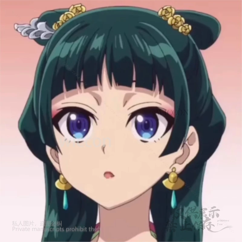 Аниме «Дневники аптекартии», косплей, заколки Maomao, аксессуары Y2k, зажимы для ушей, реквизит, головные уборы для косплея, женские головные уборы на Хэллоуин, ролевые игры