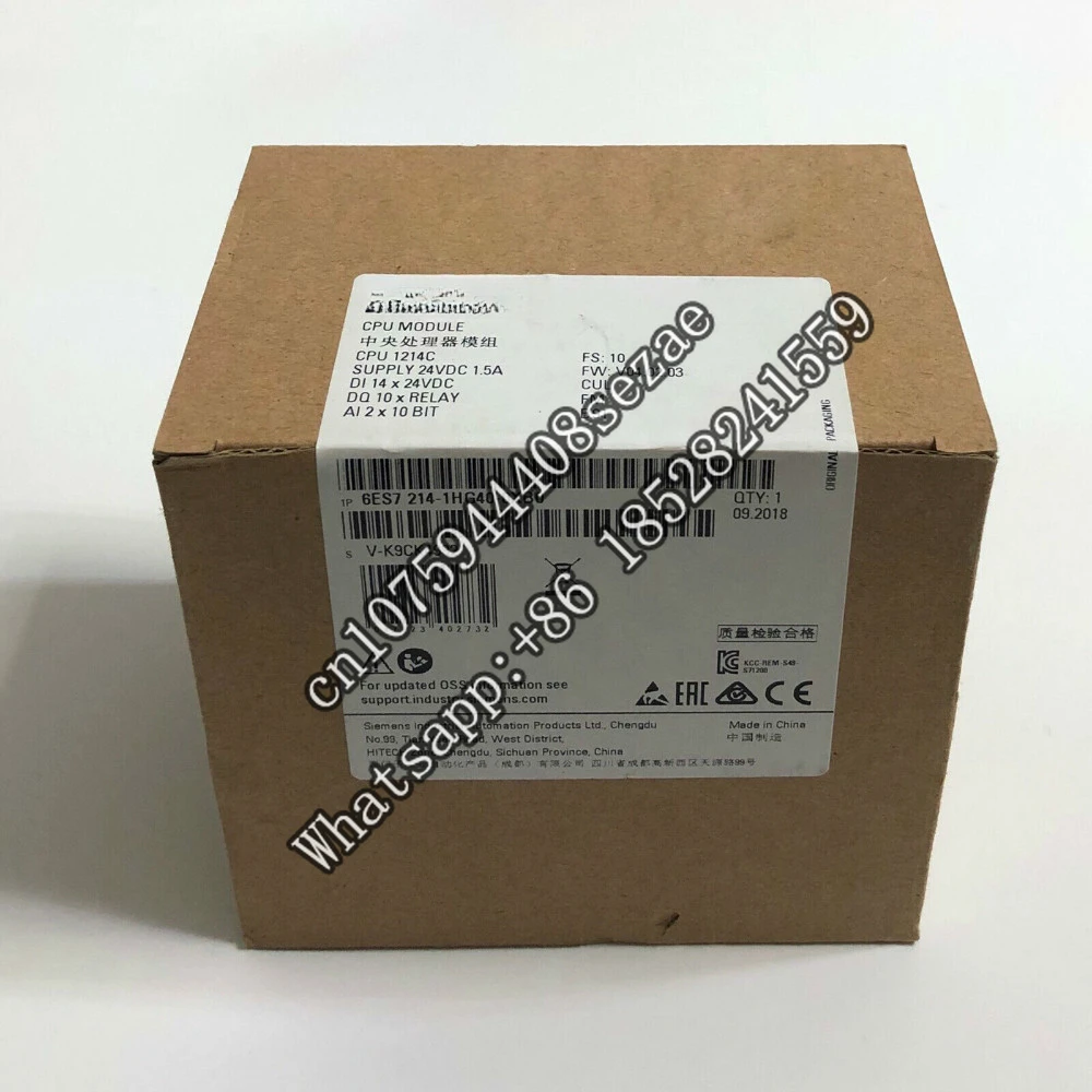 

6ES7214-1HG40-0XB0 | SIMATIC PLC MODULE NEW ORIGINAL GERMANY 6ES7 214-1HG40-0XB0