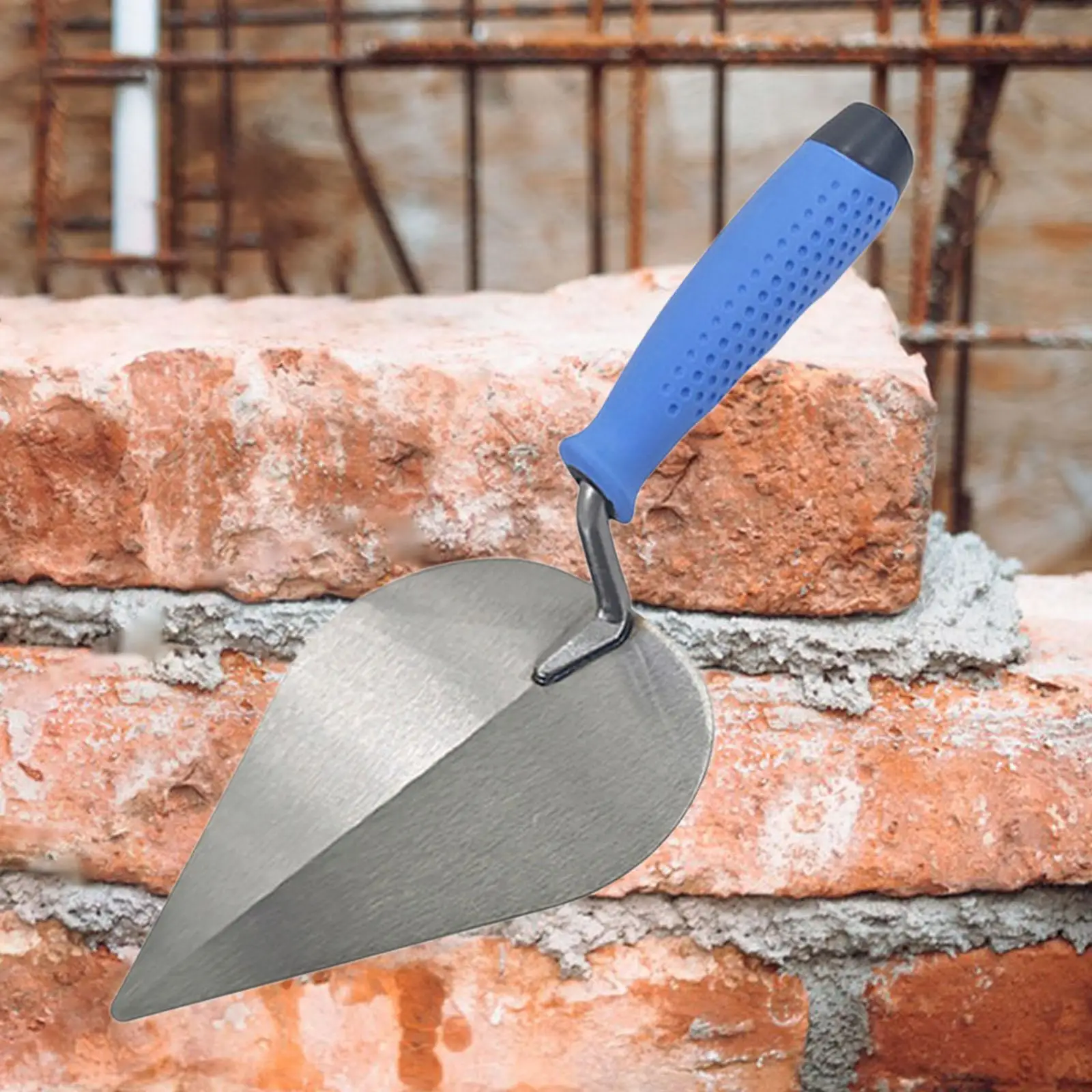 

Handheld Plastering Trowel Curved Edge Design Wear Resistant Multifunction Construction Tool for Scraping Corner Stucco Drywall