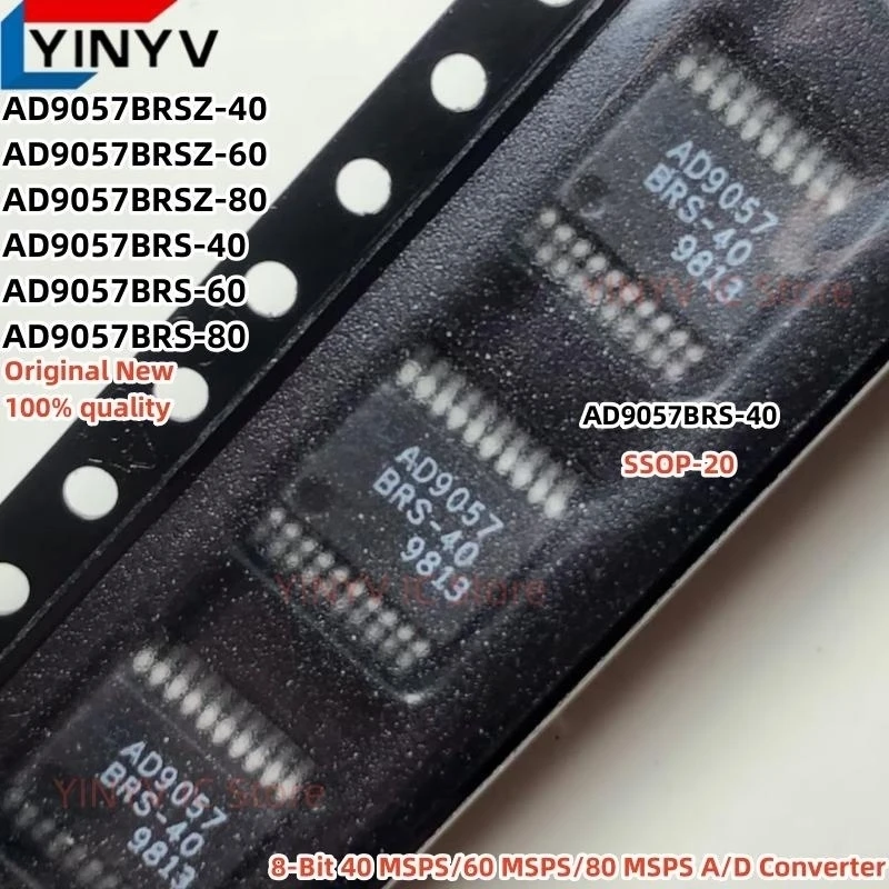 2Pcs AD9057BRS-40 AD9057BRSZ-40 AD9057BRS-60 AD9057BRSZ-60 AD9057BRS-80 AD9057BRSZ-80 AD9057 AD9057BRS AD9057BRSZ SSOP-20 New