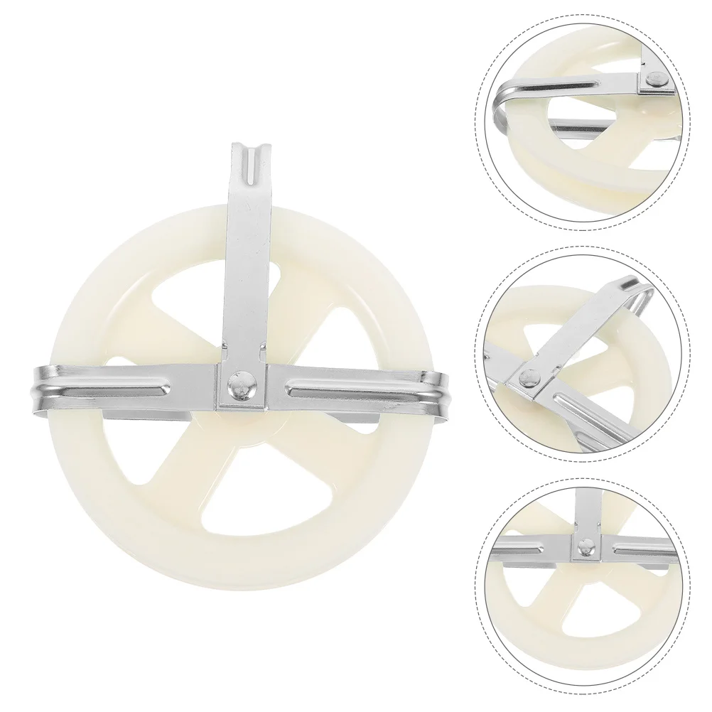 

2pcs Clothesline Pulley Wheel Outdoor Laundry Drying System For Balcony Garden Hanging Clothes Blankets Smooth Rotation Heavy