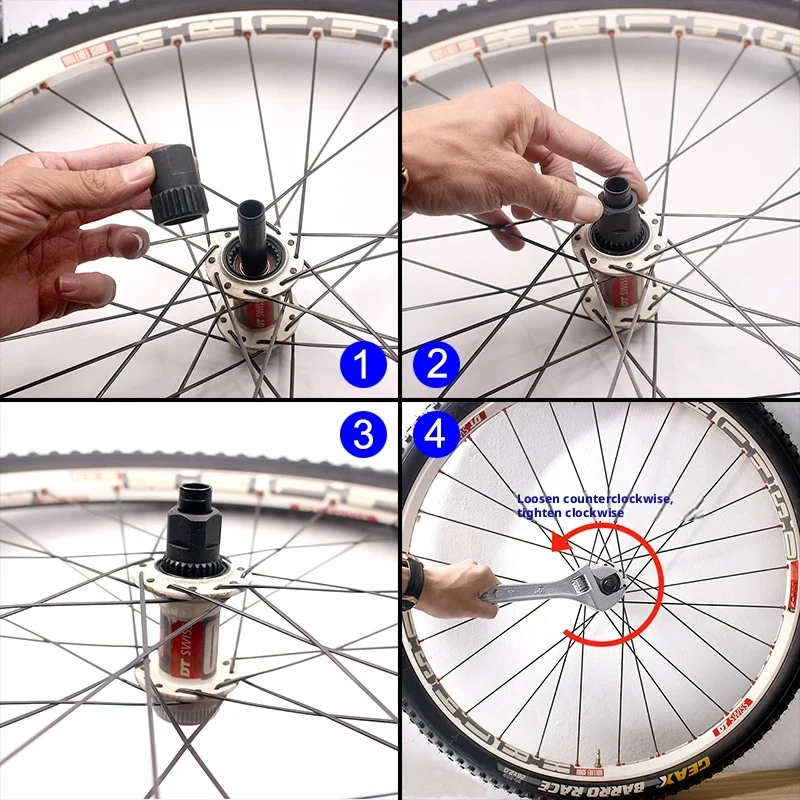FFor DT Swiss Star Ratchet Removal Tool Set, Professional Freehub Service Kit Compatible with 350 240 440 540 Hub