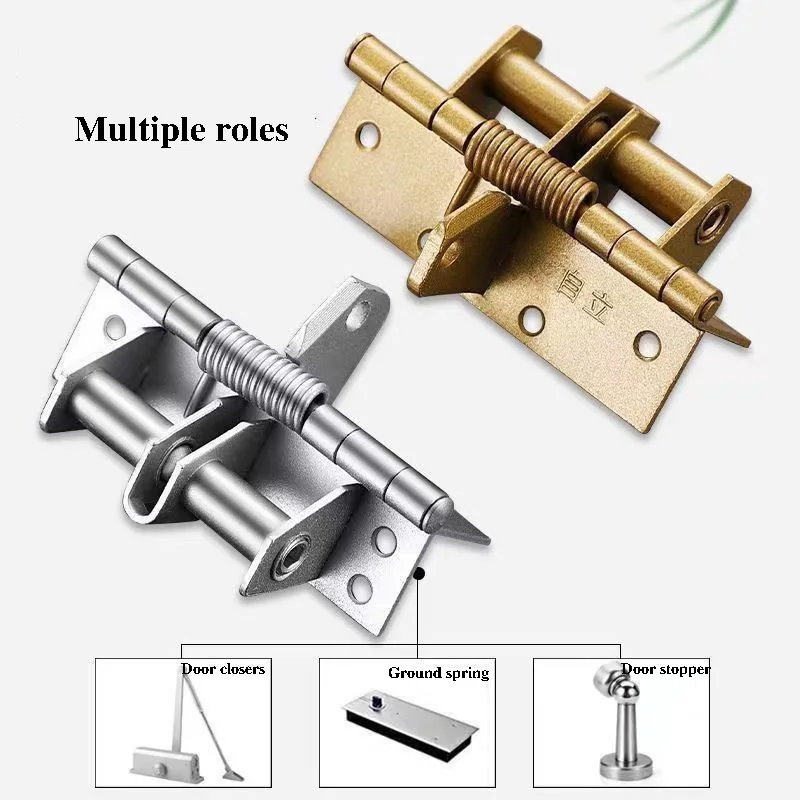 Invisible door self closing hinge 90 degree positioning automatic door closer wooden door spring hinge automatic door closing ar