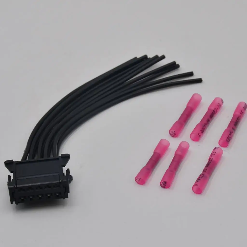 Heater Resistor Wiring Harness Wire Connector Assembly for Renault Scenic II Grand Scenic Wind Hatchback Manual Air Conditioning