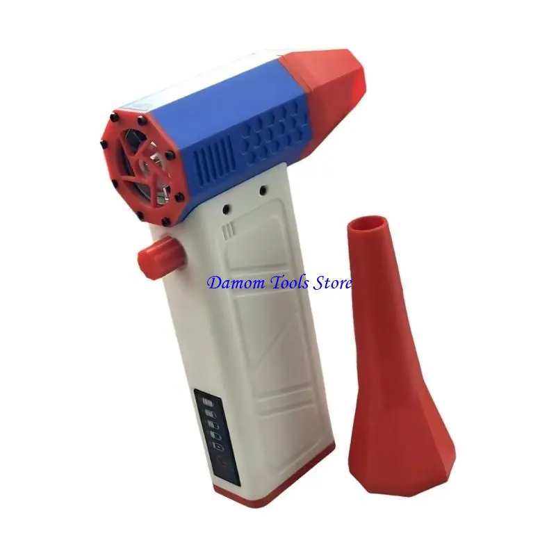 

57BE 130000RP Compressed Air Dusters Jet Dryer Blower Speed Regulation Reusable Electric Air Dusters for Car Dry Keyboard