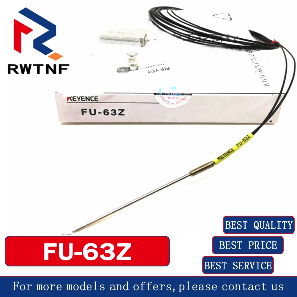 FU-63Z New Genuine KEYENCE Reflective fiber optic sensor，warehouse stock