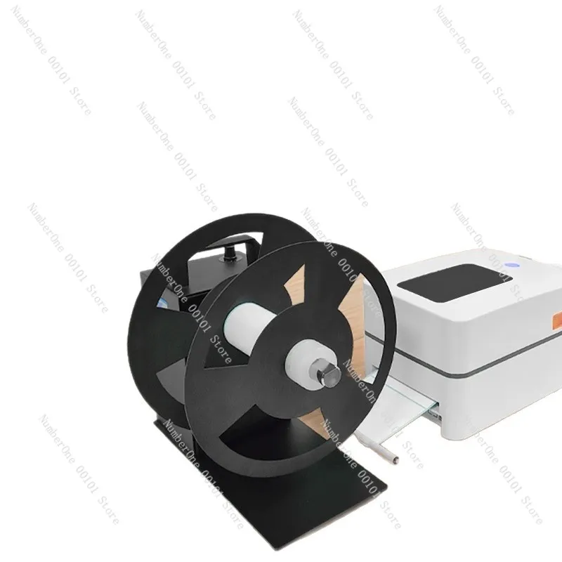 Label Rewinder Self-adhesive Ticket Barcode Rewinder Automatic Rewinder Rolling Machine Hang Tag Rolling Machine