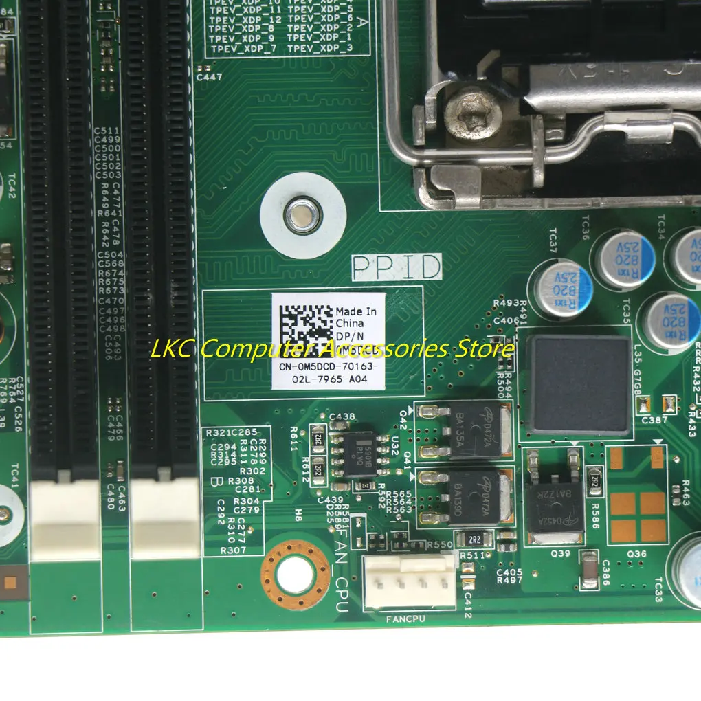 Für Dell Optipex 10097 Motherboard CN-0M5DCD m5dcd 0 m5dcd mih61r 1782-1 48,3 eq 01,011 Mainther board getestet voll funktions fähig