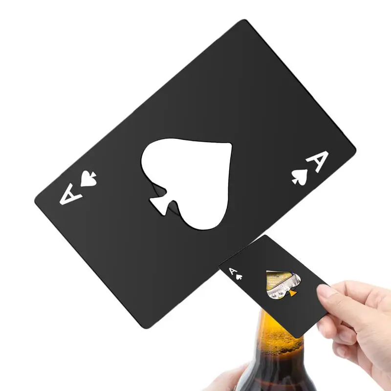 Poker Card Bottle Opener Ace Of Spades Bottle Opener For Wallet And Pocket Beer Opener Wedding Favors For Guests