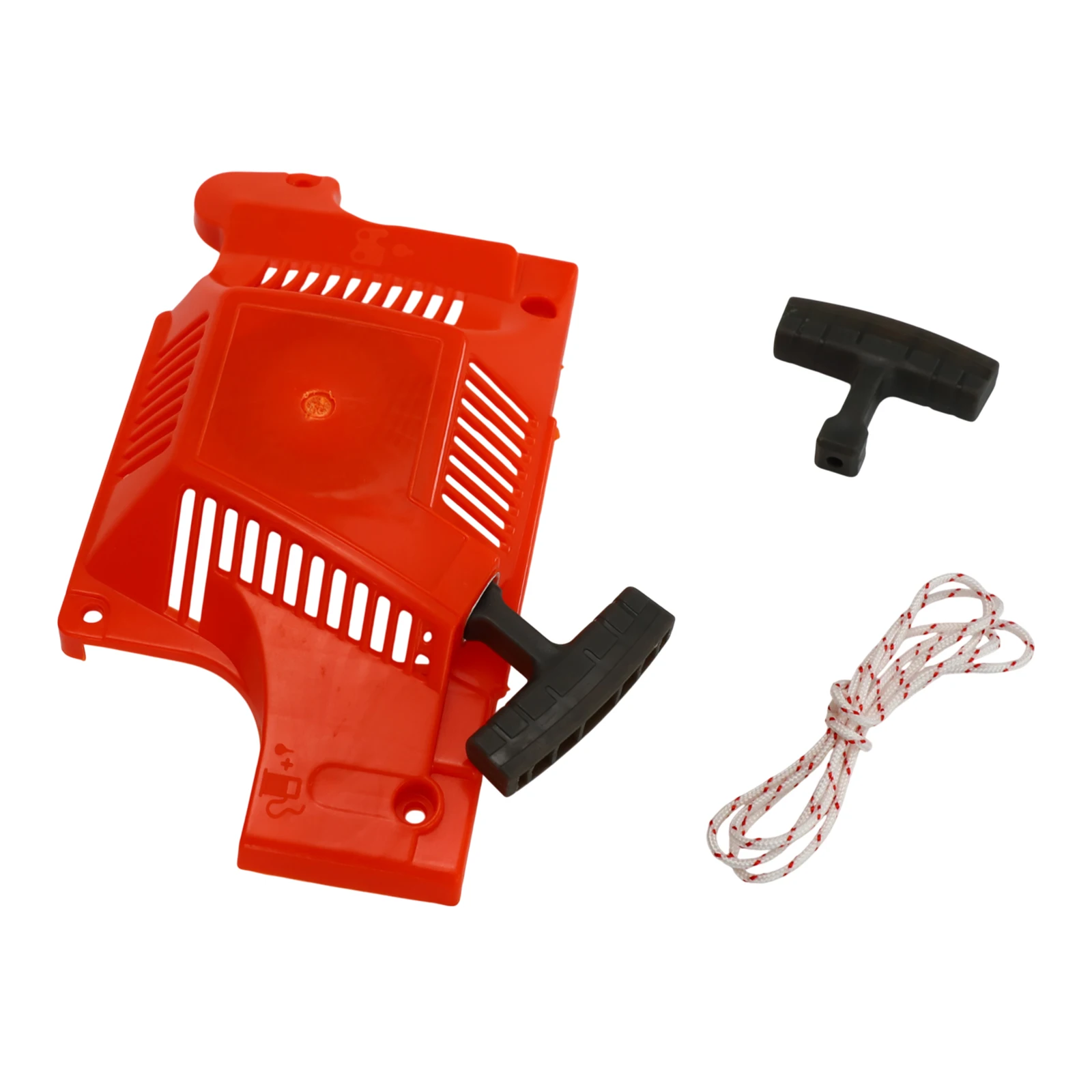 /Red /For /Recoil Pull Starter Assembly With Rope And Handle For 50 51 55 Chainsaw Parts Replacement Fit 503151801 O'utdoor Powe