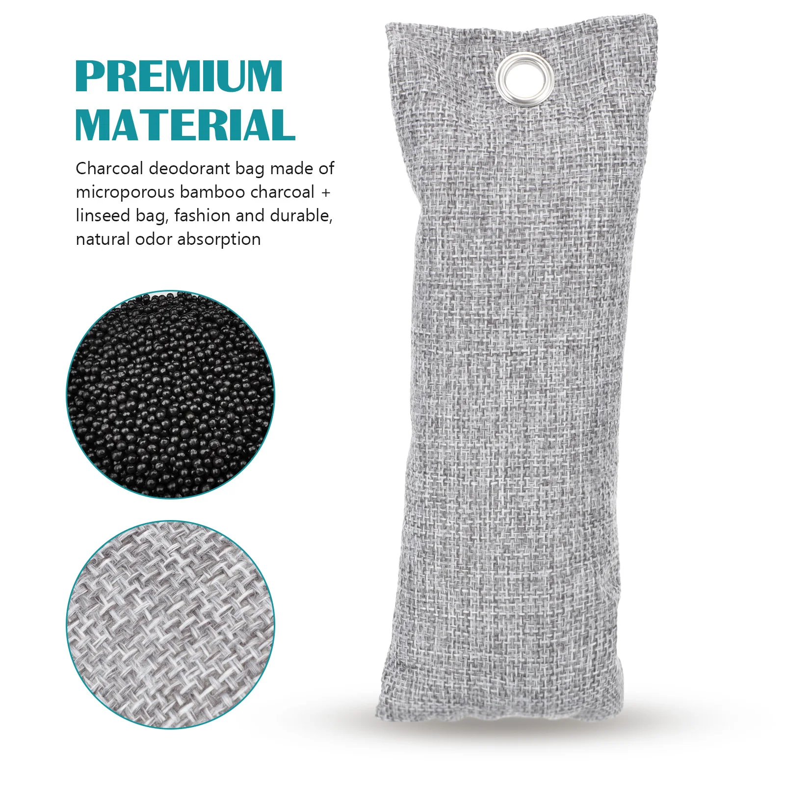 

4pcs Bamboo Charcoal Bags Deodorant Packets Closet Shoe Car Air Purifier Moisture Absorber Odor Home Freshener