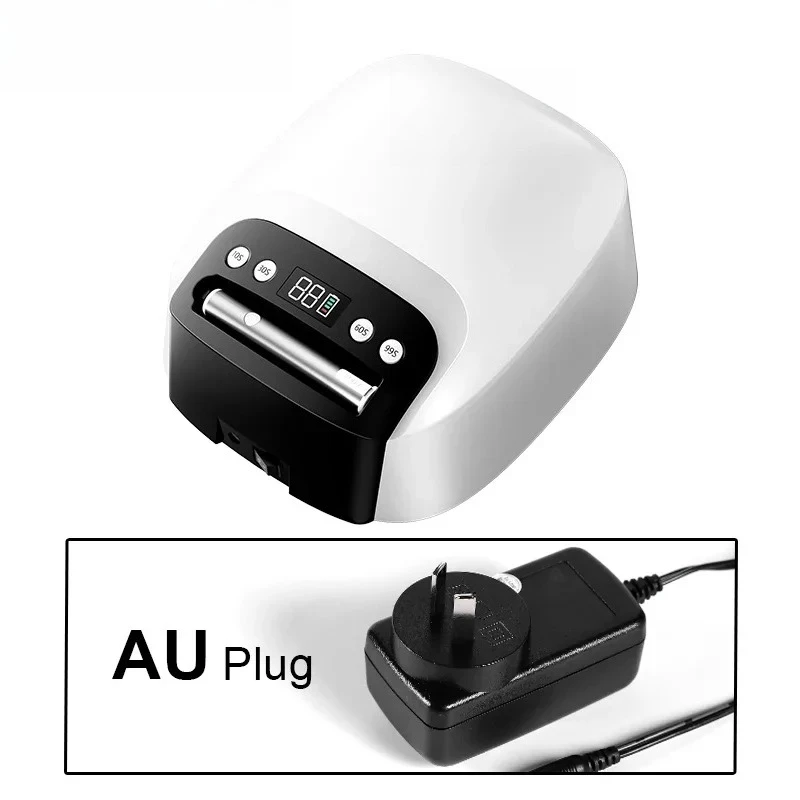 Professional Nail Curing Lamp - Large UV/LED Dryer with Finger Pillow