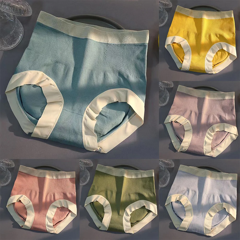 

Женское нижнее белье с высокой талией, подтягивающее бедра и формирующее бедра, дышащие треугольные брюки из нейлона и спандекса для комфорта, размер M/L