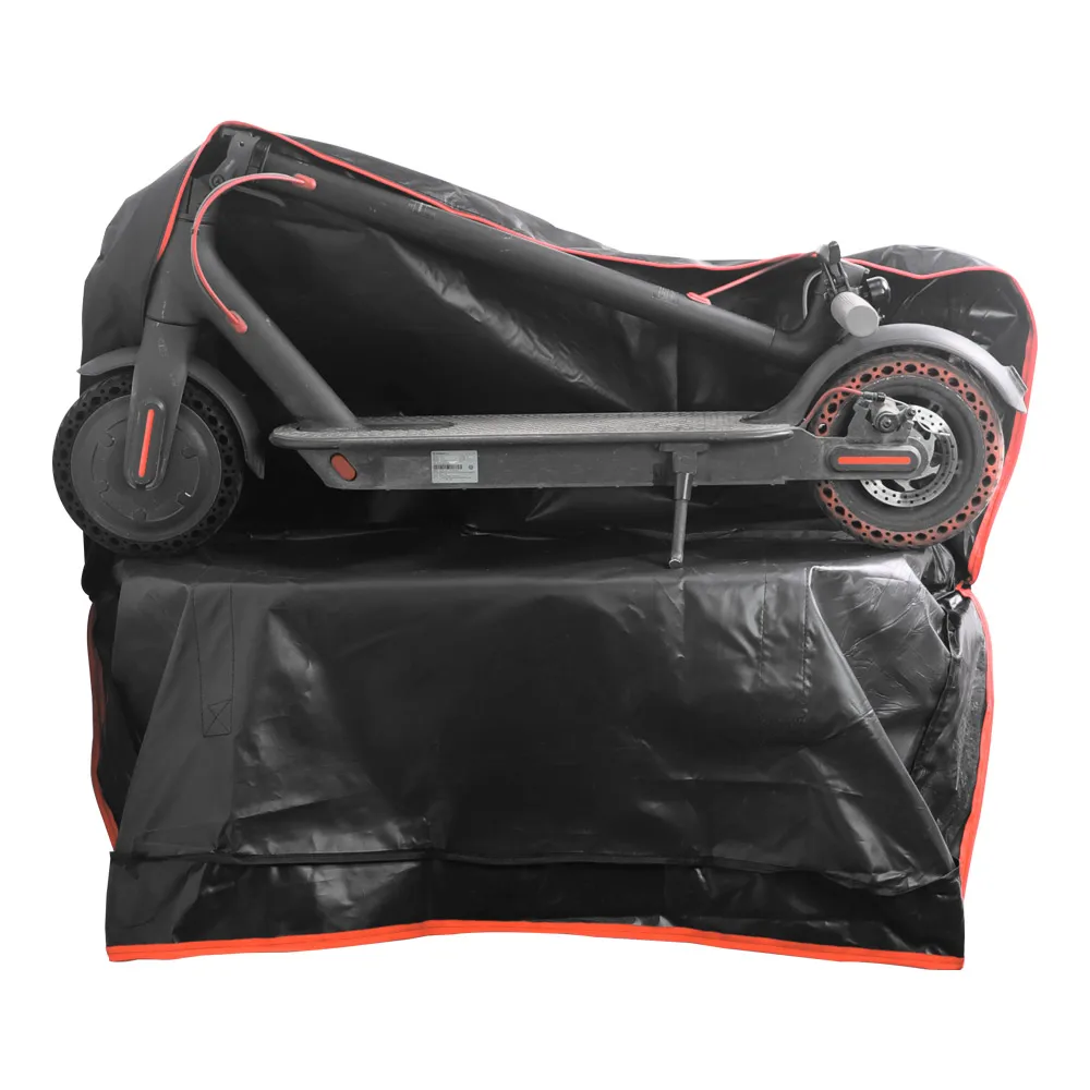 Saco de armazenamento à prova dwaterproof água para xiaomi m365 1s pro mi3/ninebot es1 es2 es4 scooter elétrico dobrável skate zíper armazenamento caso