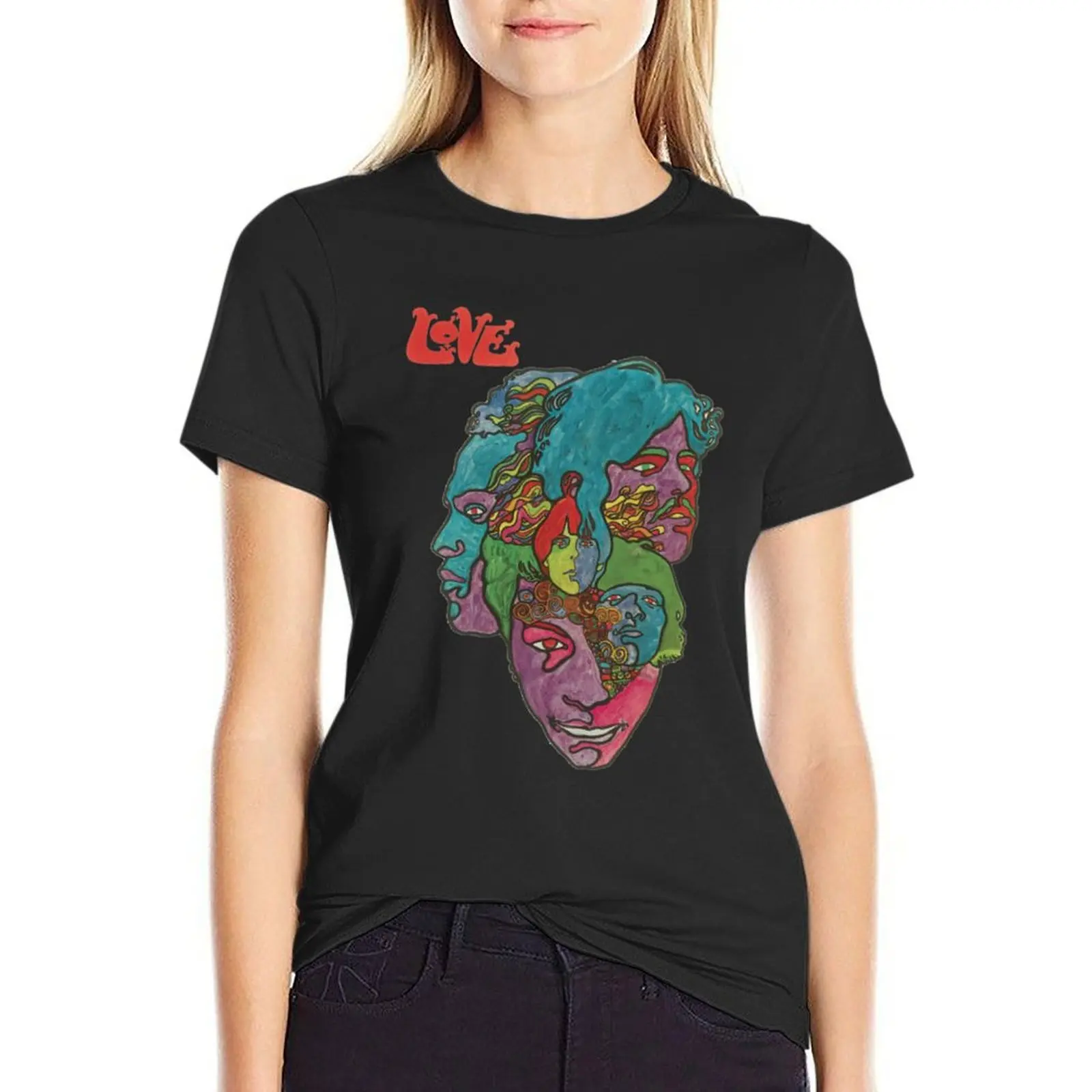 

Love - Forever Changes T-Shirt Female clothing quick-drying Blouse T-shirt Women