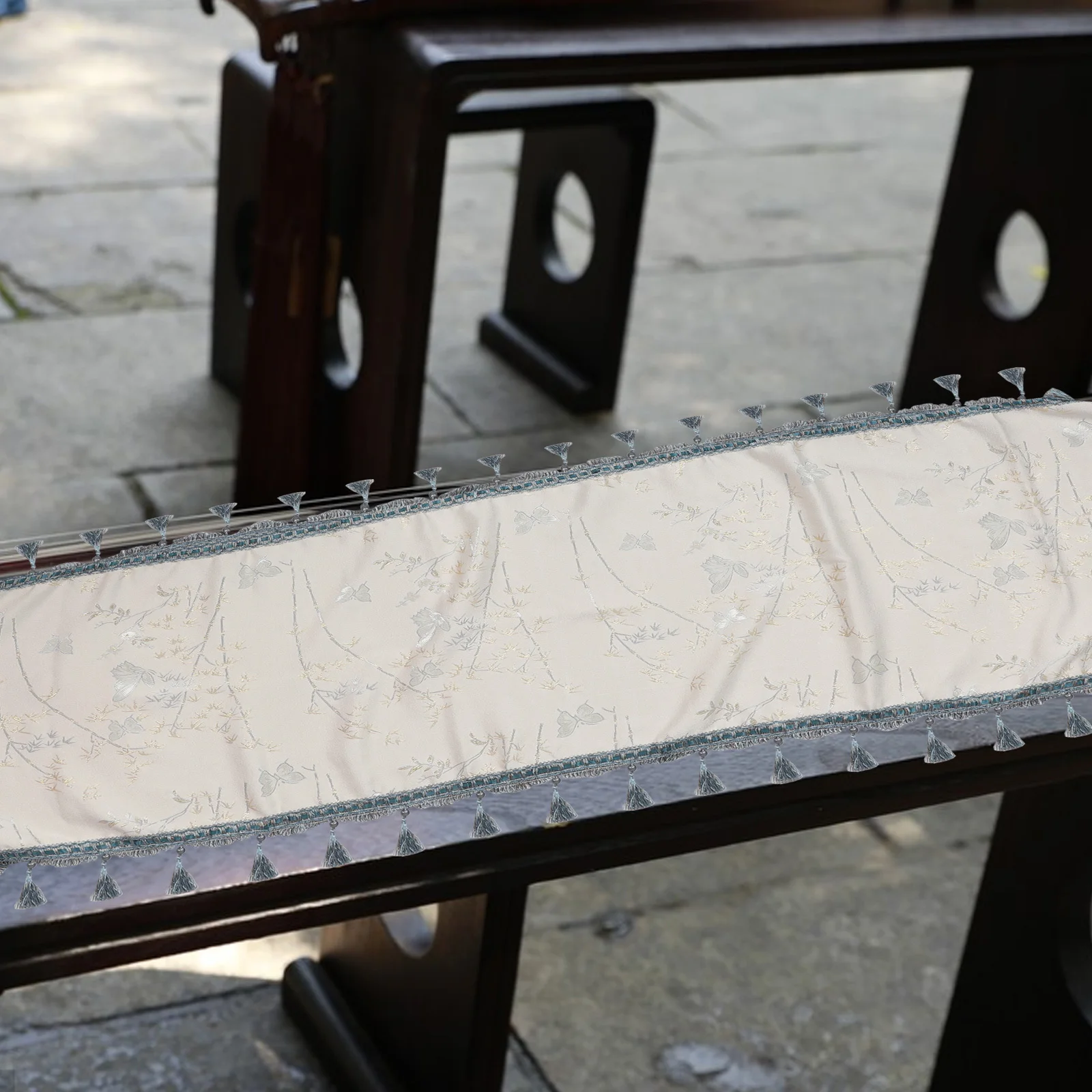 

Cotton Linen Protector Cover Home Cover Guzheng Protector Musical Instrument Accessory Zither Accessories Zither Protector