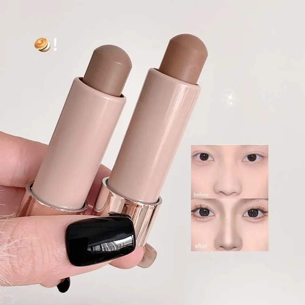 Novo hidratante fosco corretivo suave à prova dwaterproof água contorno vara rosto destaque duradouro 3d nariz sombra iluminar contorno maquiagem